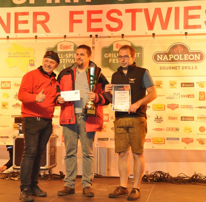 Ergebnisse 2. Austrian Burger Competition 2019